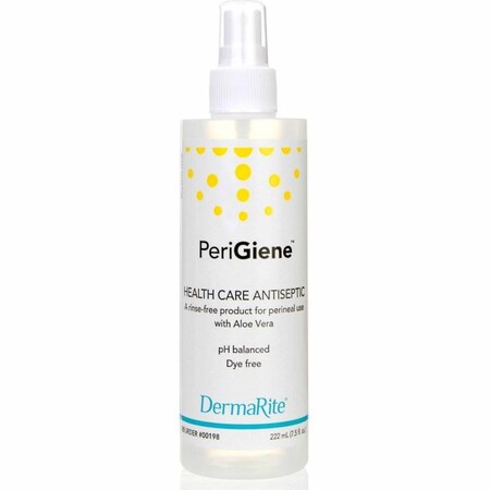 Perigiene Antimicrobial Perineal Wash Liquid 8 oz. Pump Bottle Unscented 00198